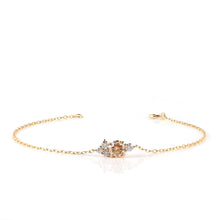 Moissanite Bracelet Women Simple Premium 1 Carat Moissan Bracelet Round Gold Bracele