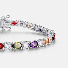 Vintage Simple Fashion Rainbow Zirconia Bracelet